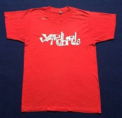 Vintage Yardbirds 70s Concert Tour Rare Original Rock Tee T Shirt 7819