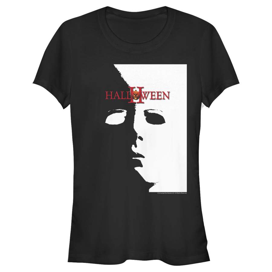 Halloween Junior’s II Michael Myers Mask Poster  T Shirt