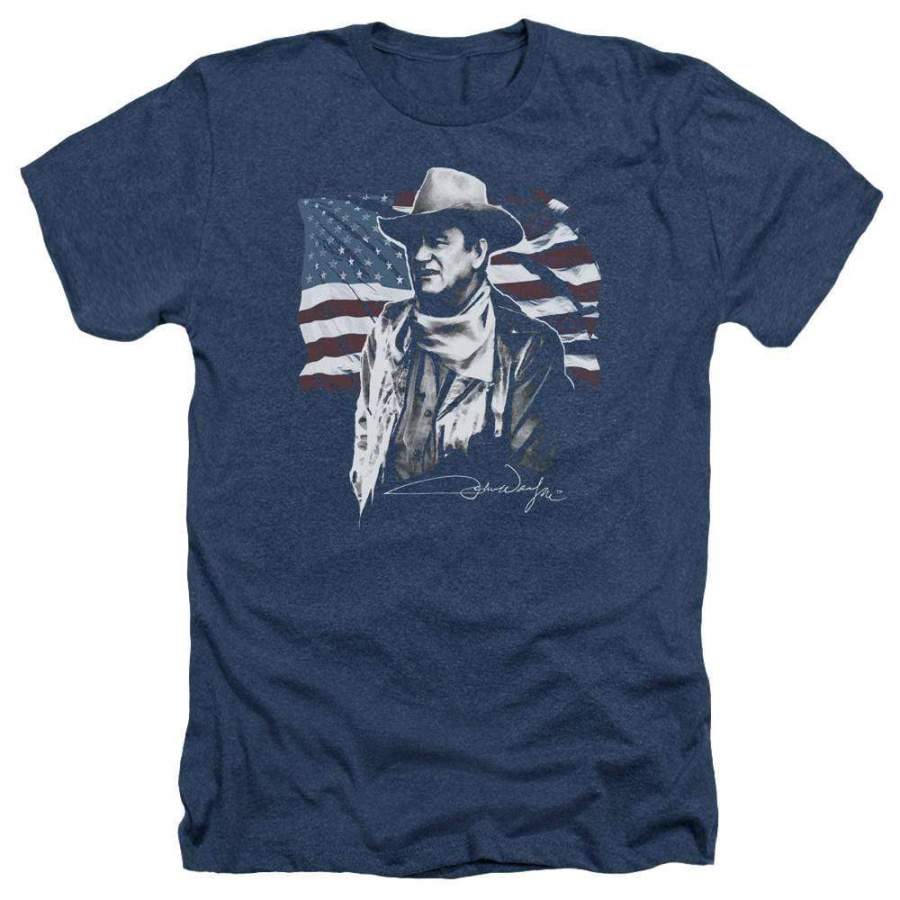 John Wayne American Idol Men’s Heather T-Shirt