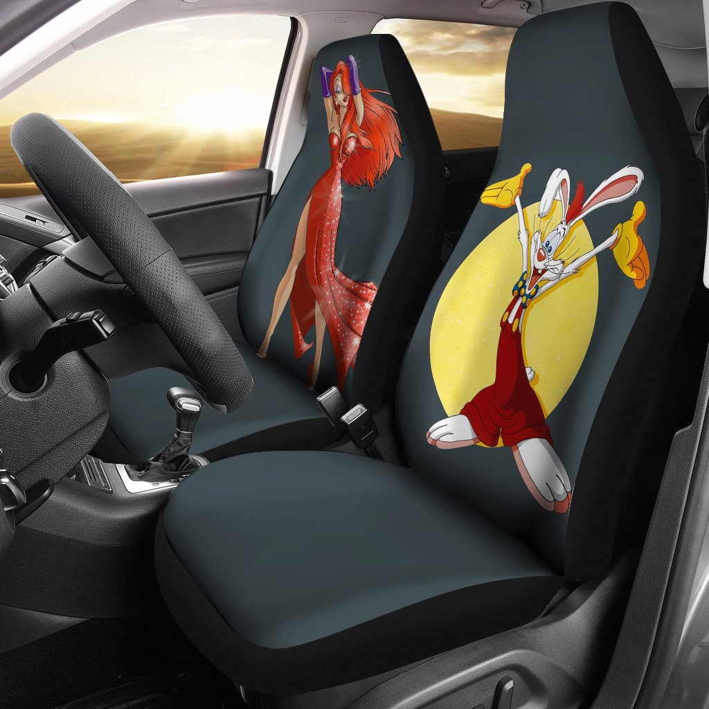 Jessica Rabbit And Roger Rabbit Car Seat Covers Set