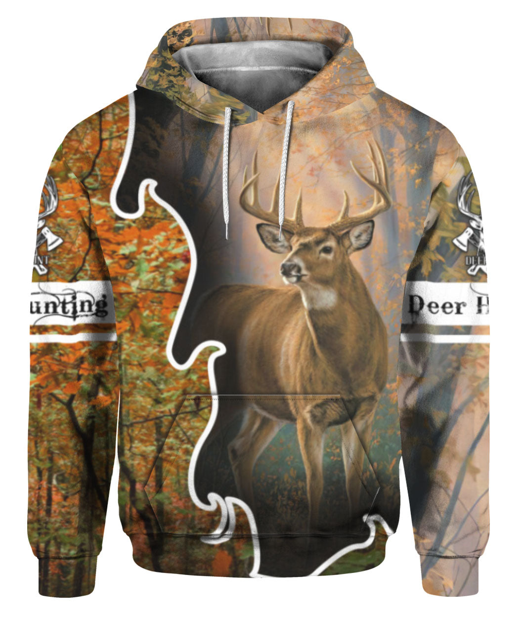 Oragontee Deer Hunter In Autumn 3D All Over Print | Unisex | Adult | Hp1108