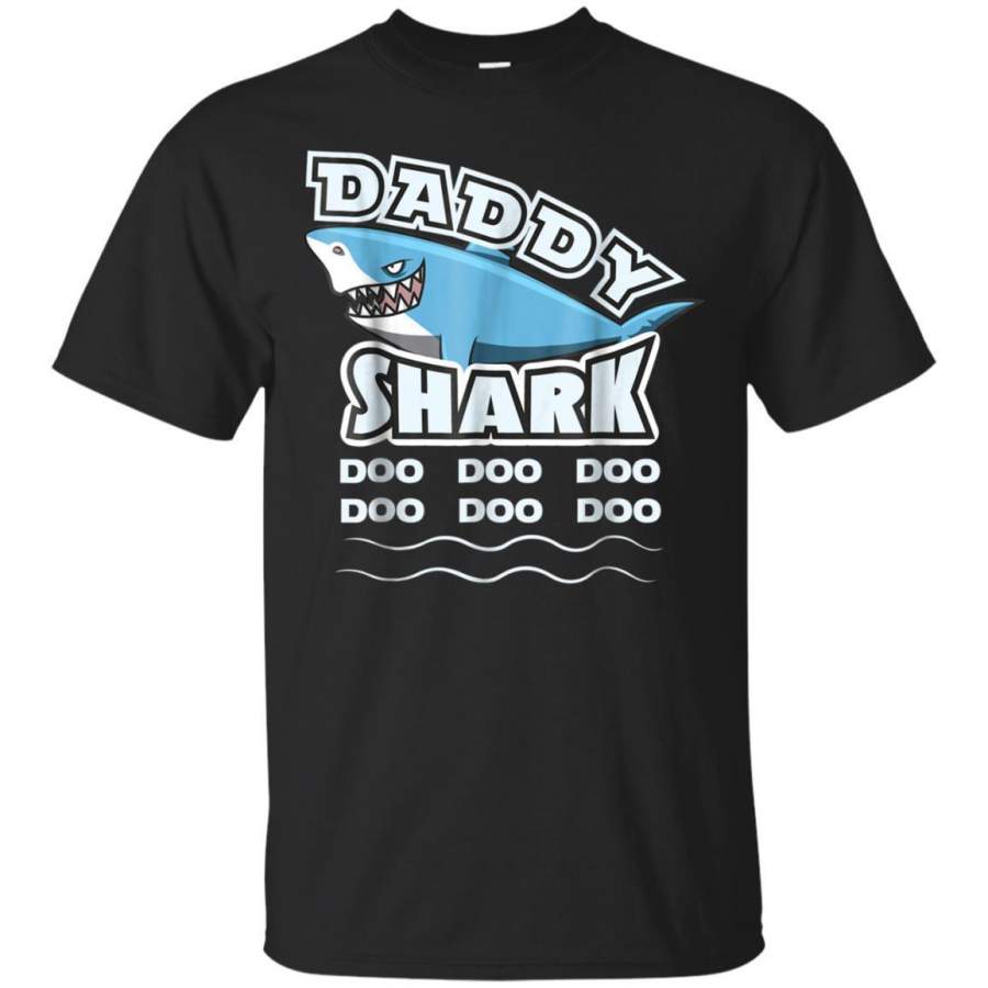 AGR Daddy Shark Doo Doo Doo Tshirt  Gift For Papa  Fathers Jaq T-shirt