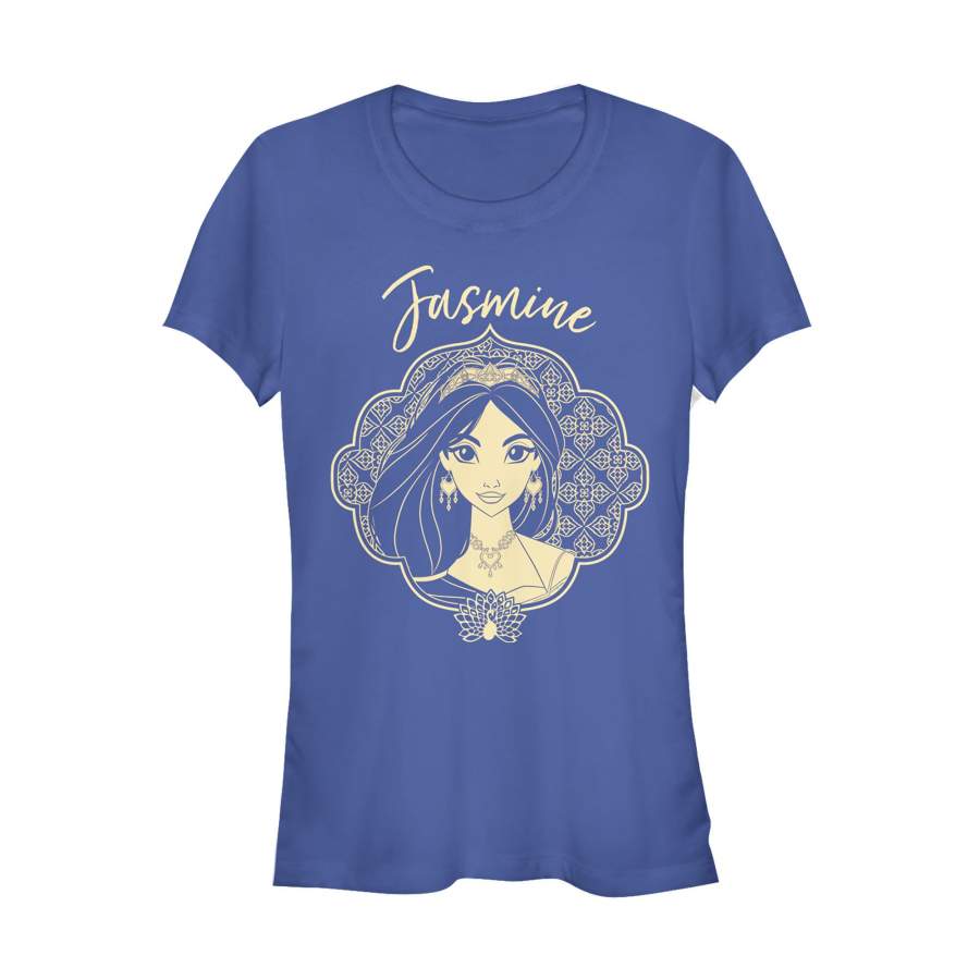 Aladdin Junior’s Jasmine Ornate Frame  T Shirt