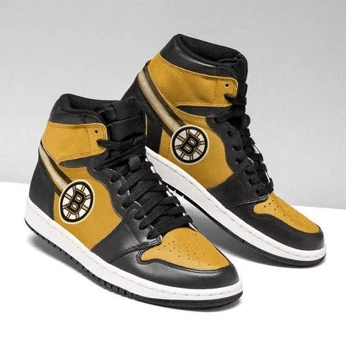 Boston Bruins Air Jordan Sneakers Team Shoes