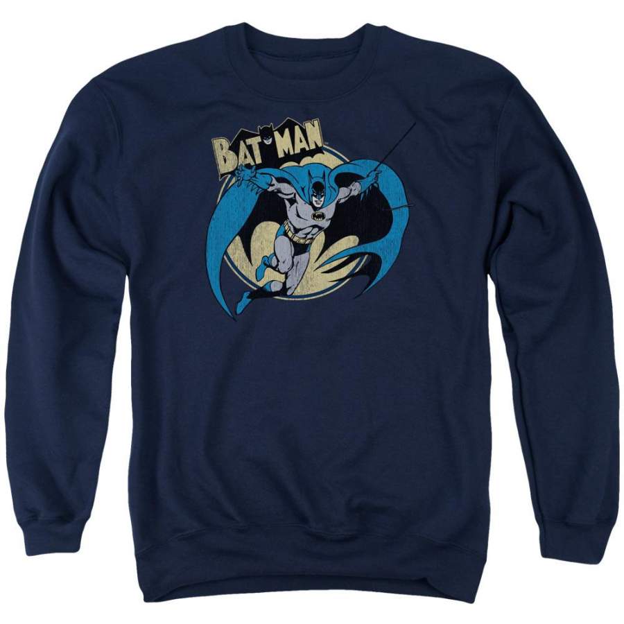 Batman – Through The Night Adult Crewneck Sweatshirt