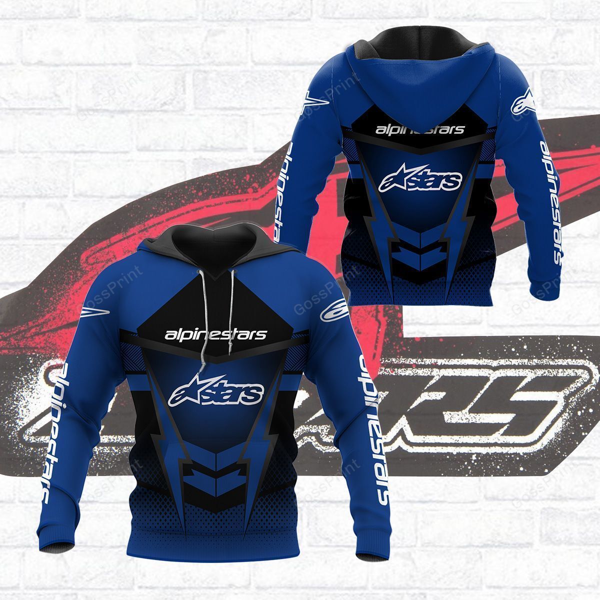 3D All Over Printed Alpinestars Shirts Ver 27