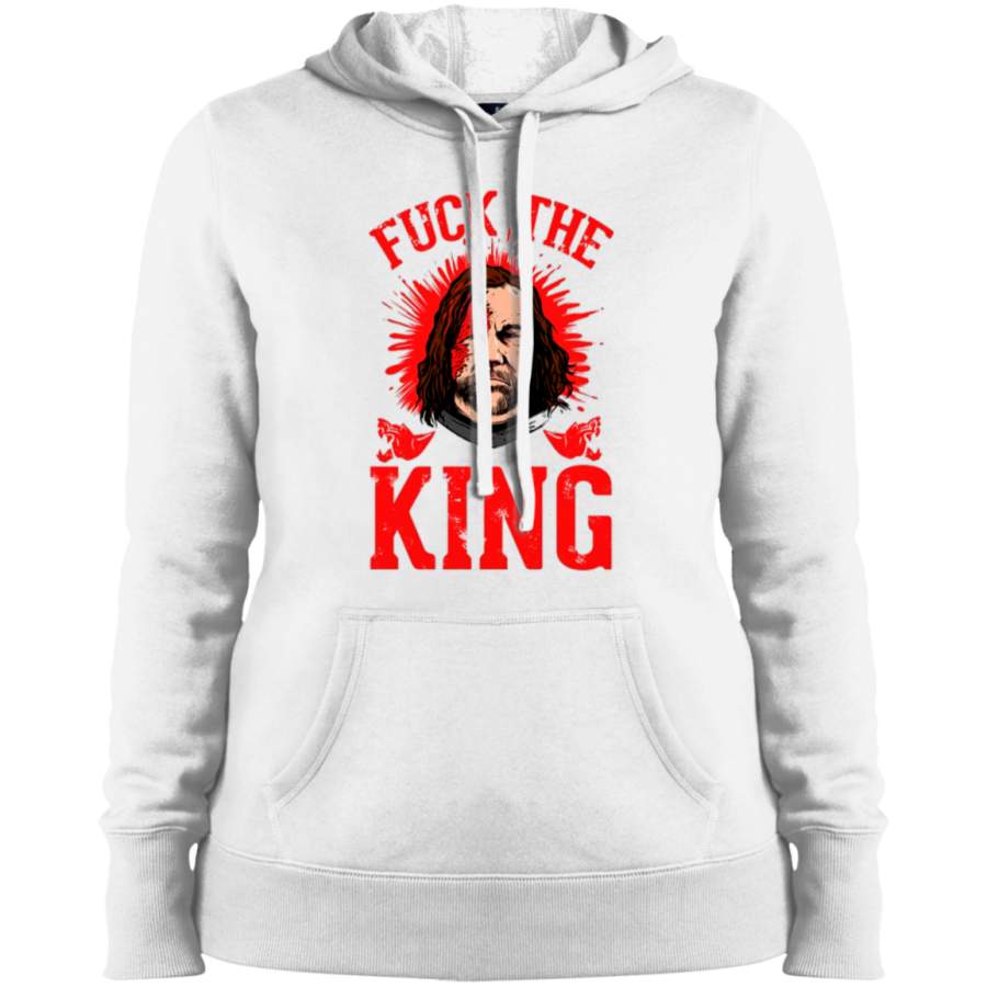 AGR Fuck The King 2 Ladies’ Pullover Hooded Sweatshirt