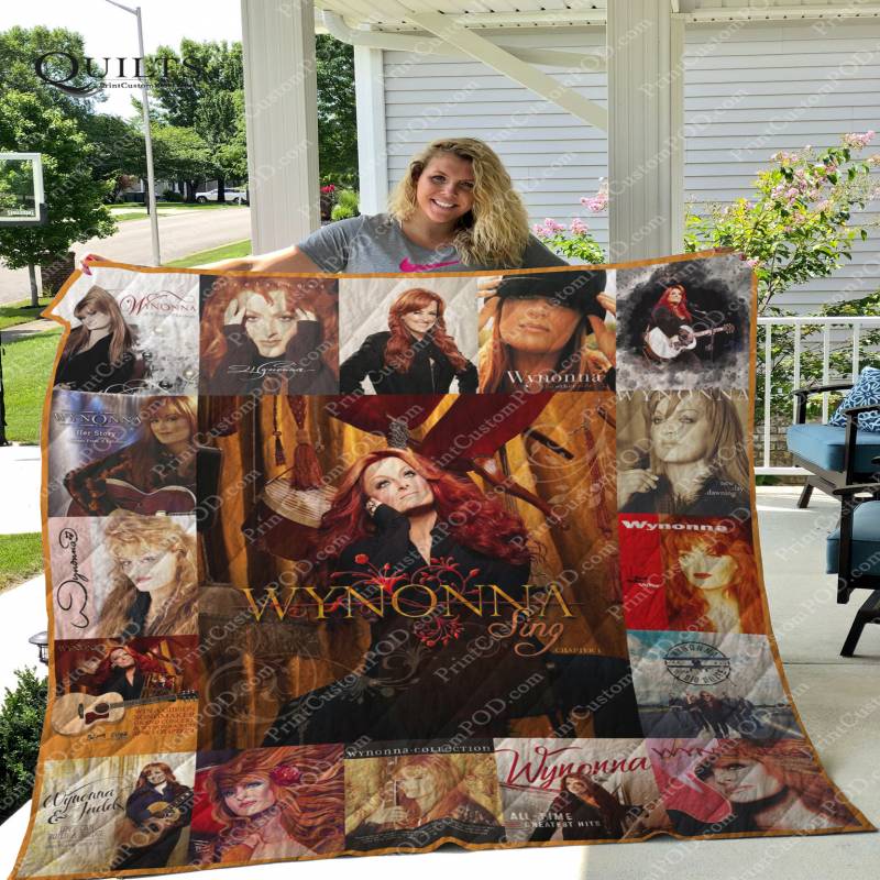 Wynonna Judd Albums Quilt Blanket For Fans Ver 17