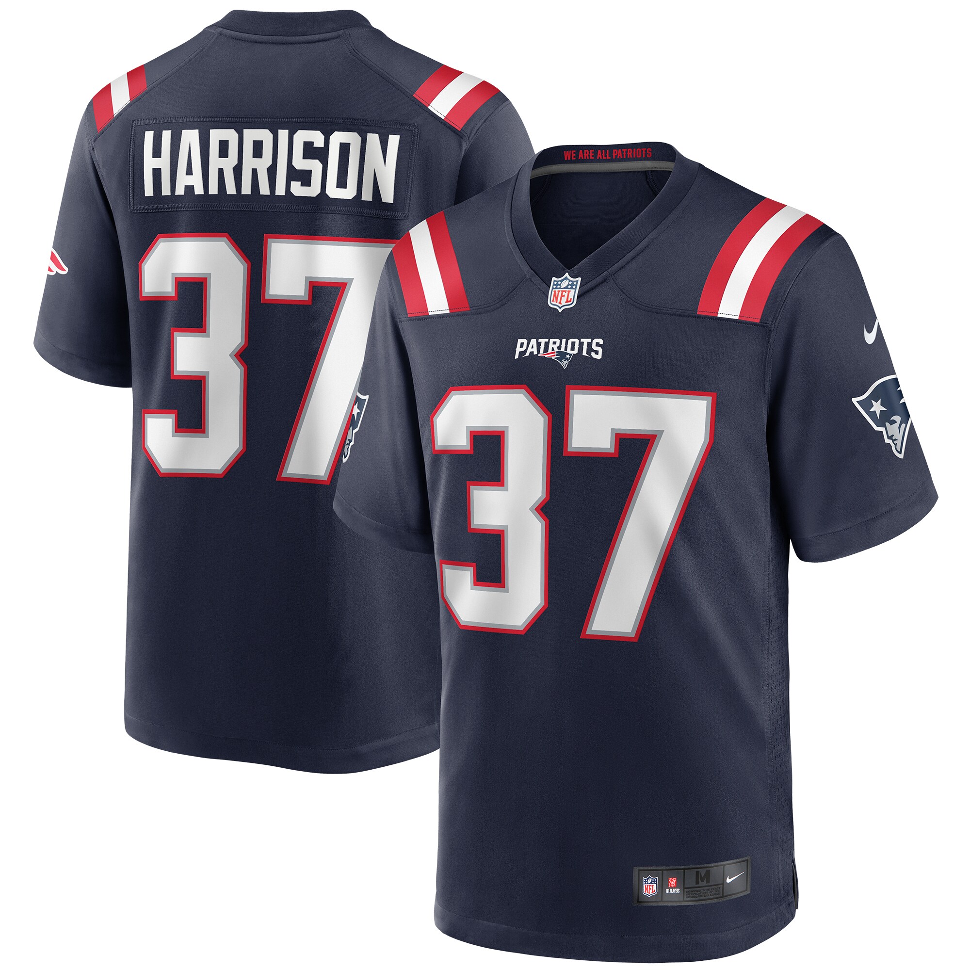 Rodney Harrison New England Patriots Game Retired Player Jersey – Navy