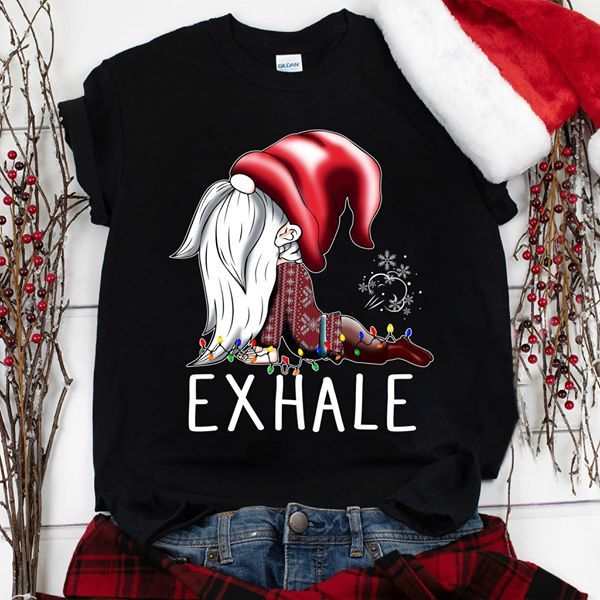 Citychiefs Yoga Xmas Exhale Classic T-Shirt
