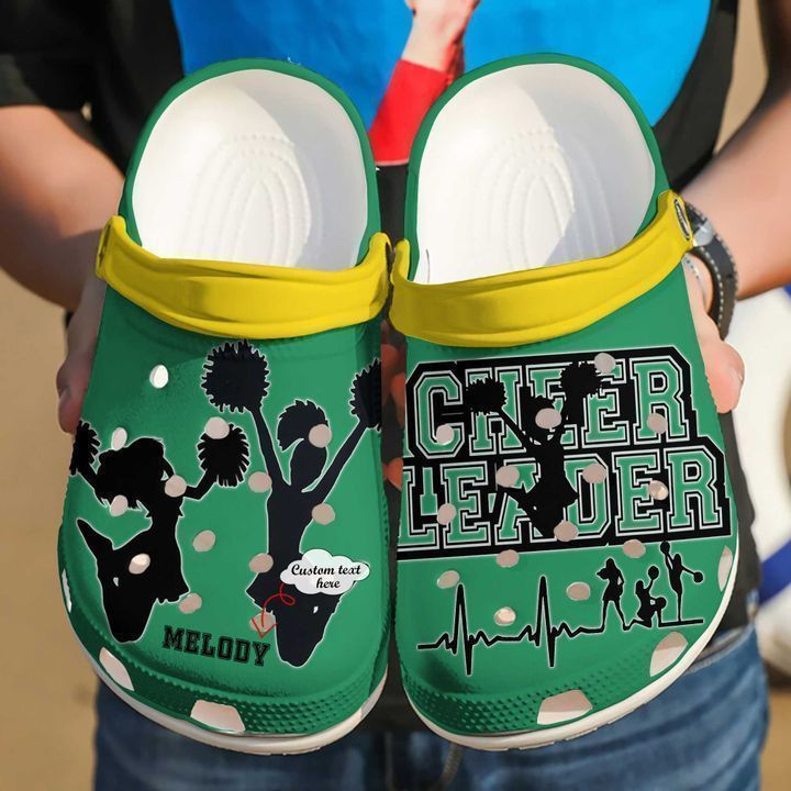 Cheerleader Personalized Girl Classic Clogs Shoes