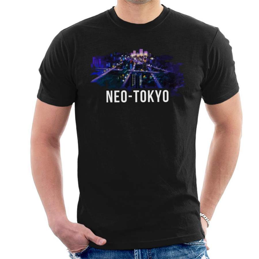 Akira Neo Tokyo Birds Eye View Men’s T-Shirt