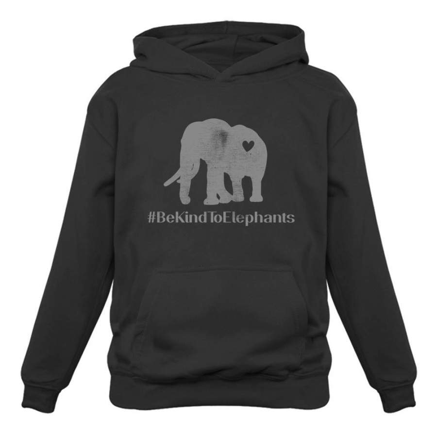 Be Kind To Elephants Support Hoodie