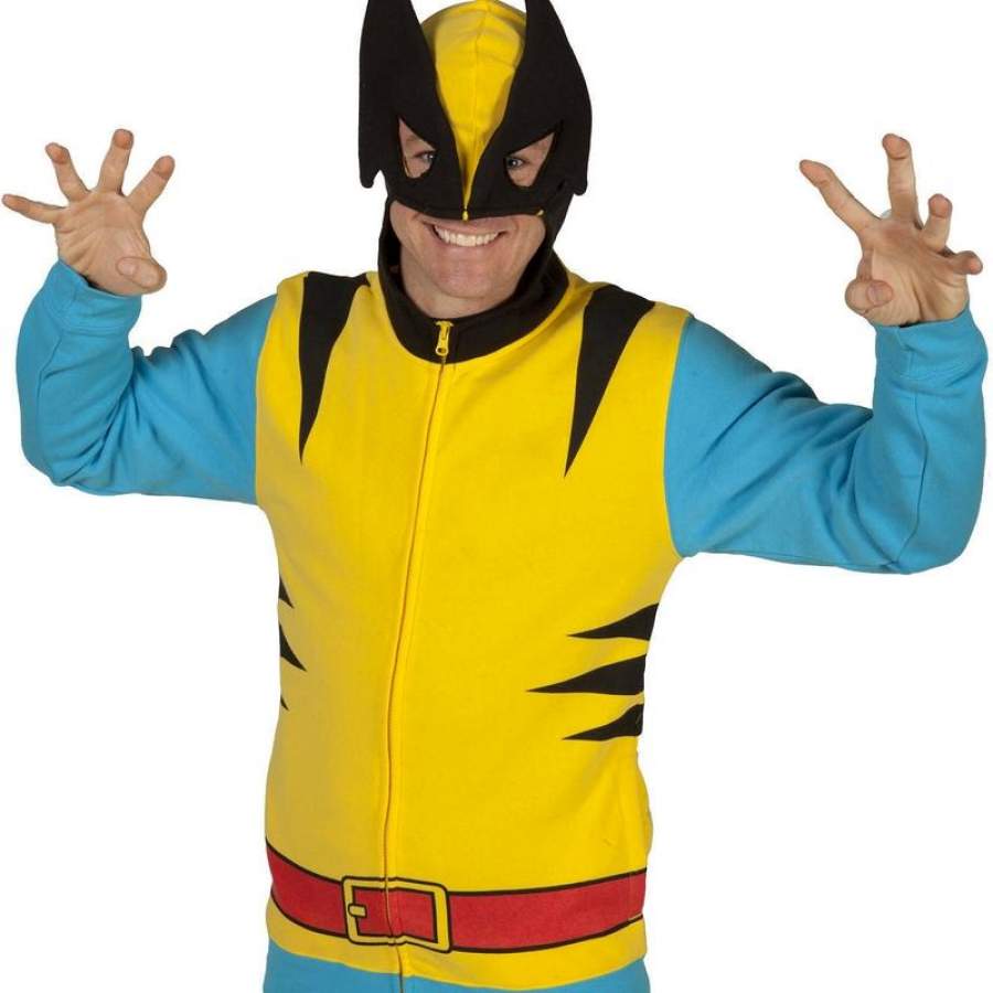 Tiger Stripe Wolverine Costume Hoodie