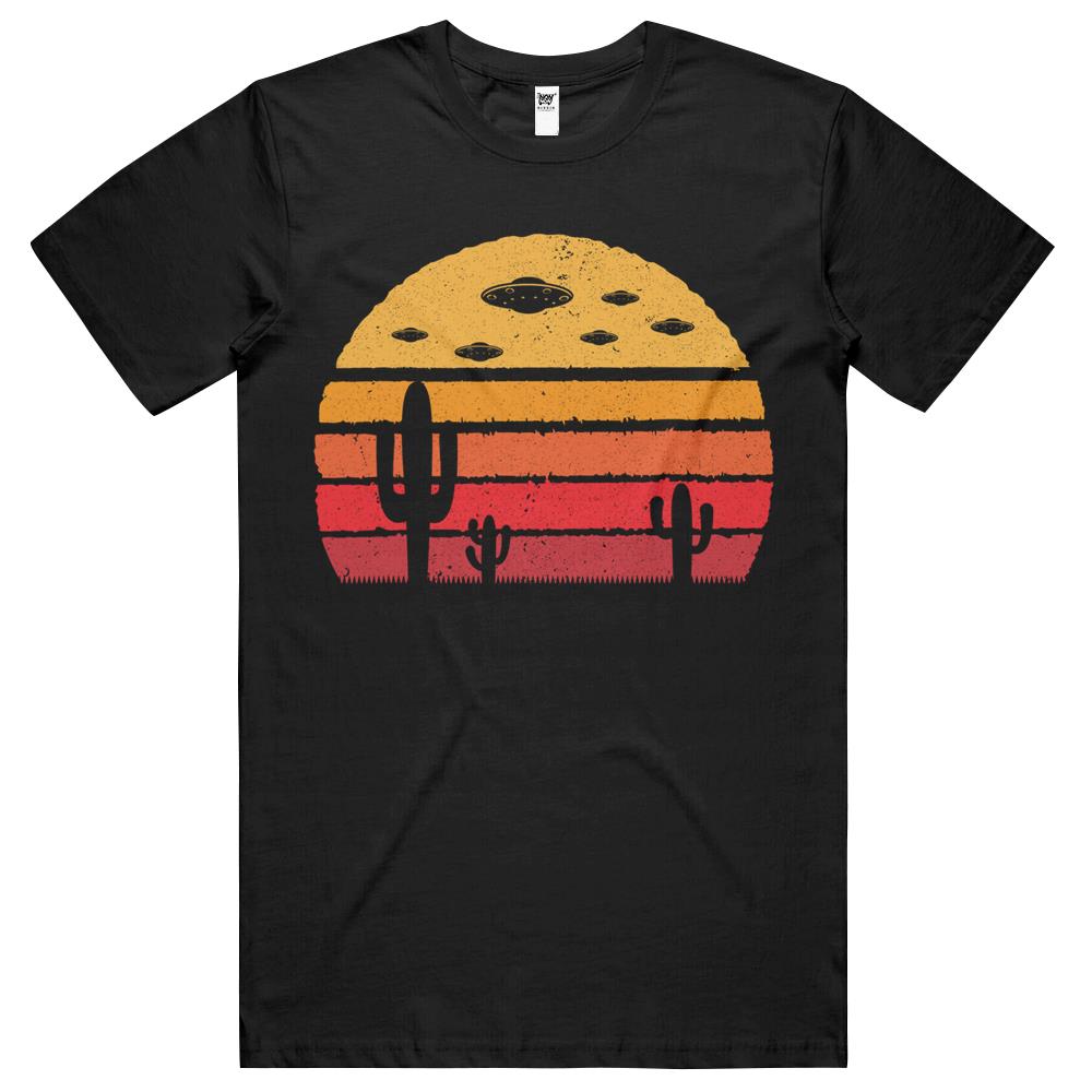 Ufo Alien Retro Desert Extraterrestrial Gift T Shirts