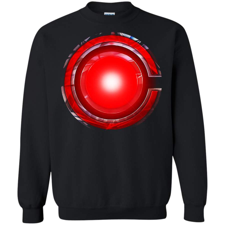 AGR DC Comics 3D Logo Cyborg Justice League Sweatshirt