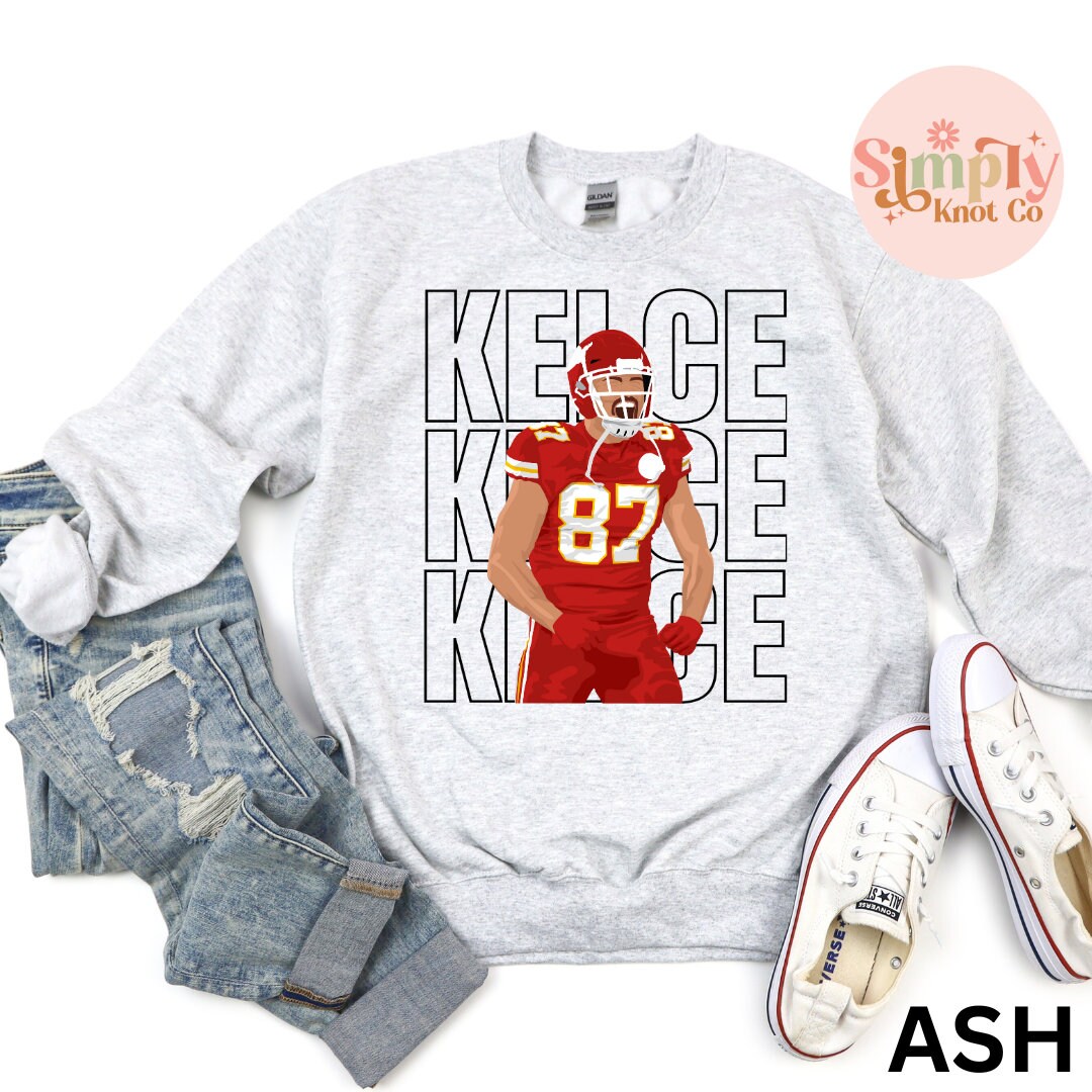 Travis Kelce Kansas City Sweatshirt, Kansas City Football Sweatshirt, Kansas City Kelce Shirt, Travis Kelce Crewneck Shirt, Kansas City Gift