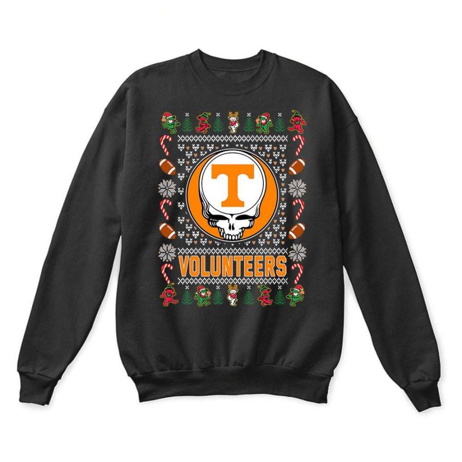 Tennessee Volunteers x Grateful Dead Christmas Ugly Sweater