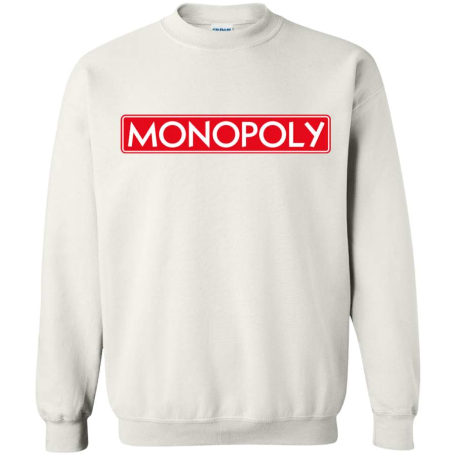 AGR Monopoly Logo Crewneck Pullover Sweatshirt