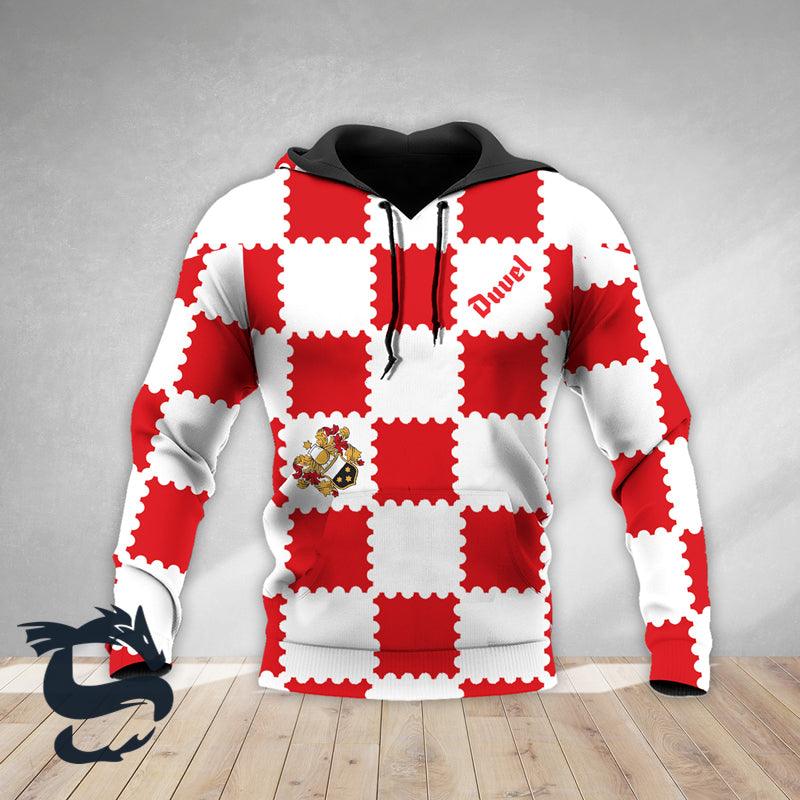 Gorgeous Gingham Duvel Beer Hoodie & Zip Hoodie
