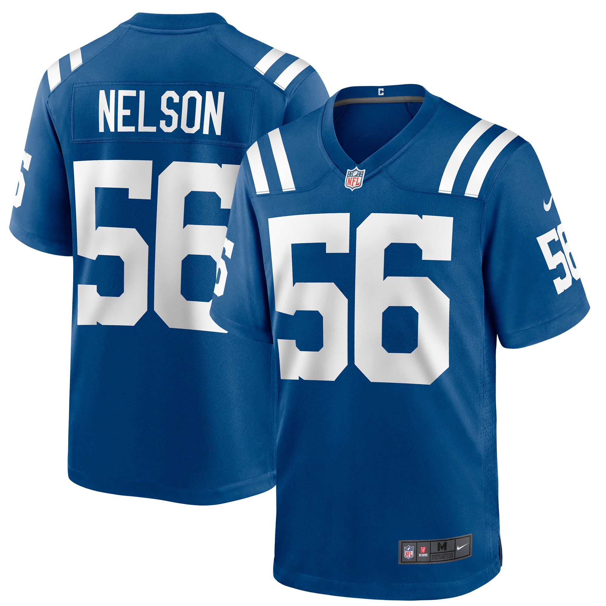 Quenton Nelson Indianapolis Colts Game Player Jersey – Royal