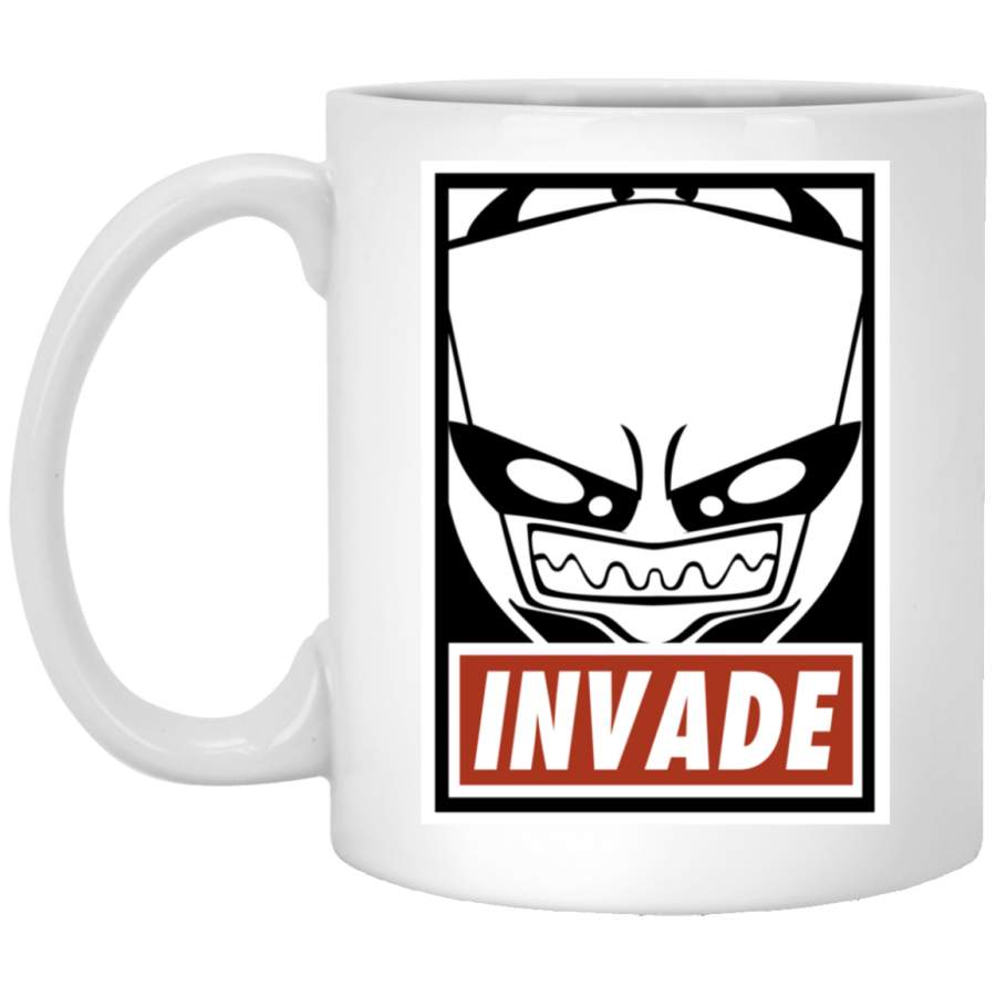 Invade Design Vintage Mug White Mug