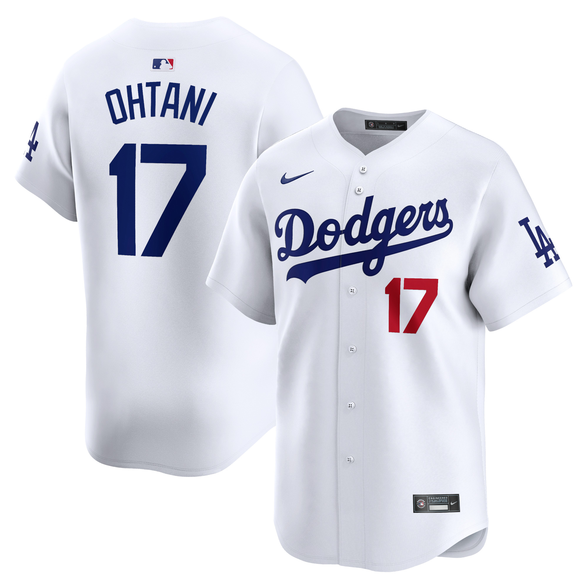 Shohei Ohtani Los Angeles Dodgers Home Limited Player Jersey – White