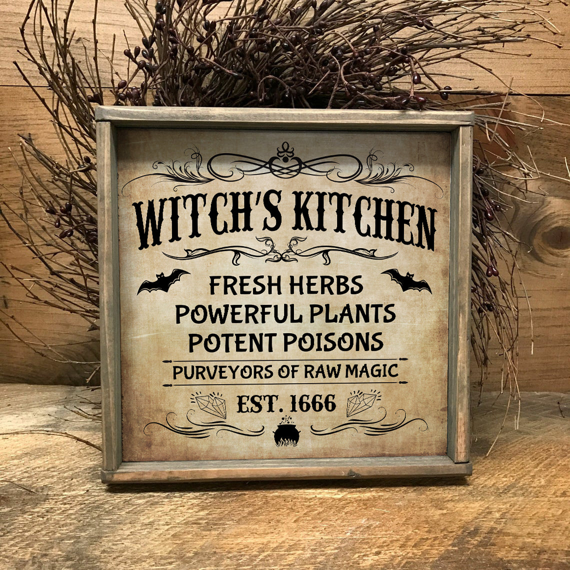Witch’S Kitchen Square Poster – MrDad Store