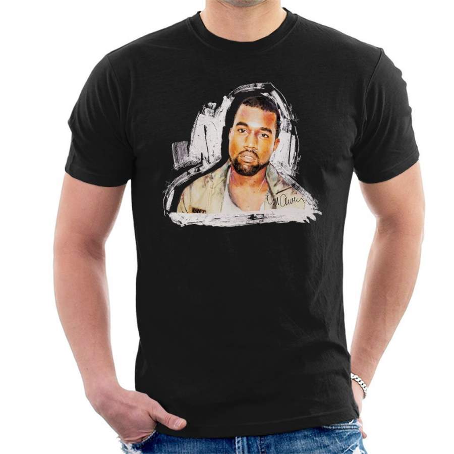 Sidney Maurer Original Portrait Of Kanye West Men’s T-Shirt