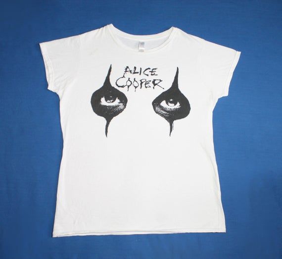 Alice Cooper Shirt Glam Rock Horror Shirt Rock Band Shirt American Singer Shirt Shock Rock Shirt Hard Rock Shirt