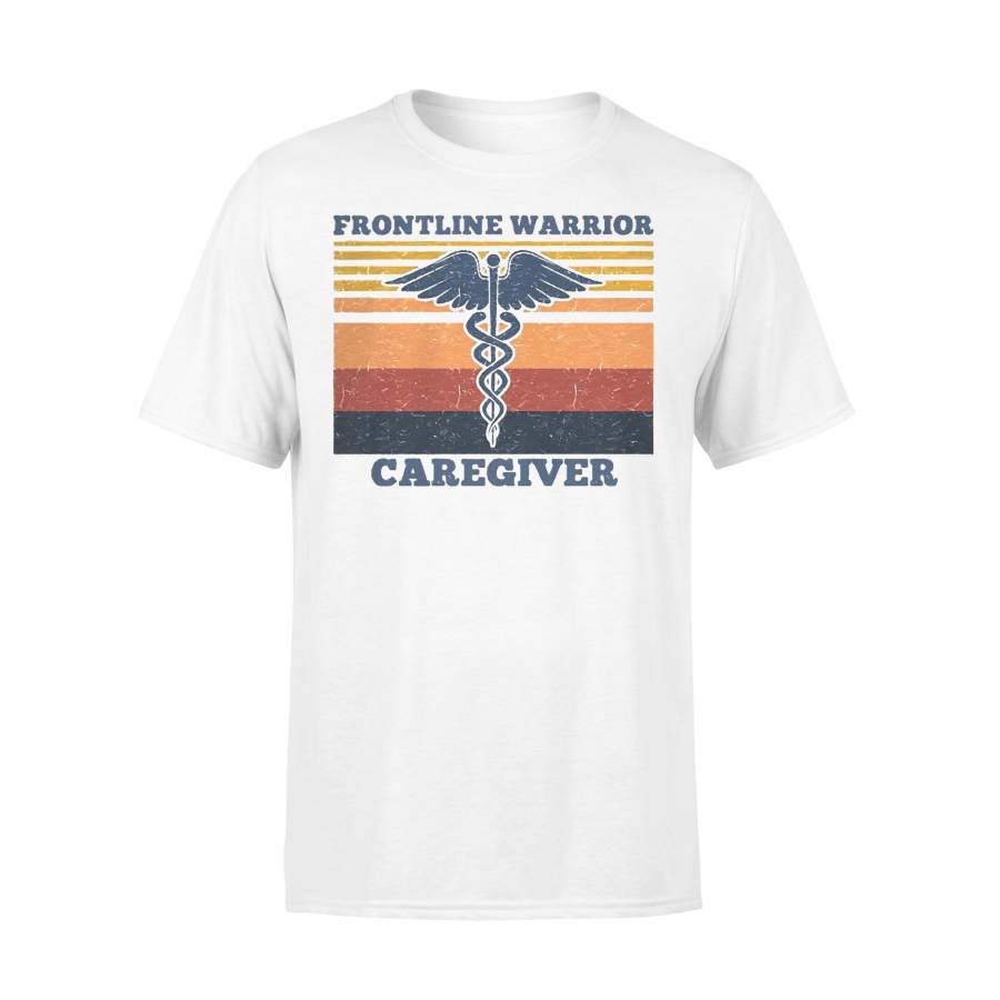 Frontline Warrior Caregiver Vintage Version T-shirt