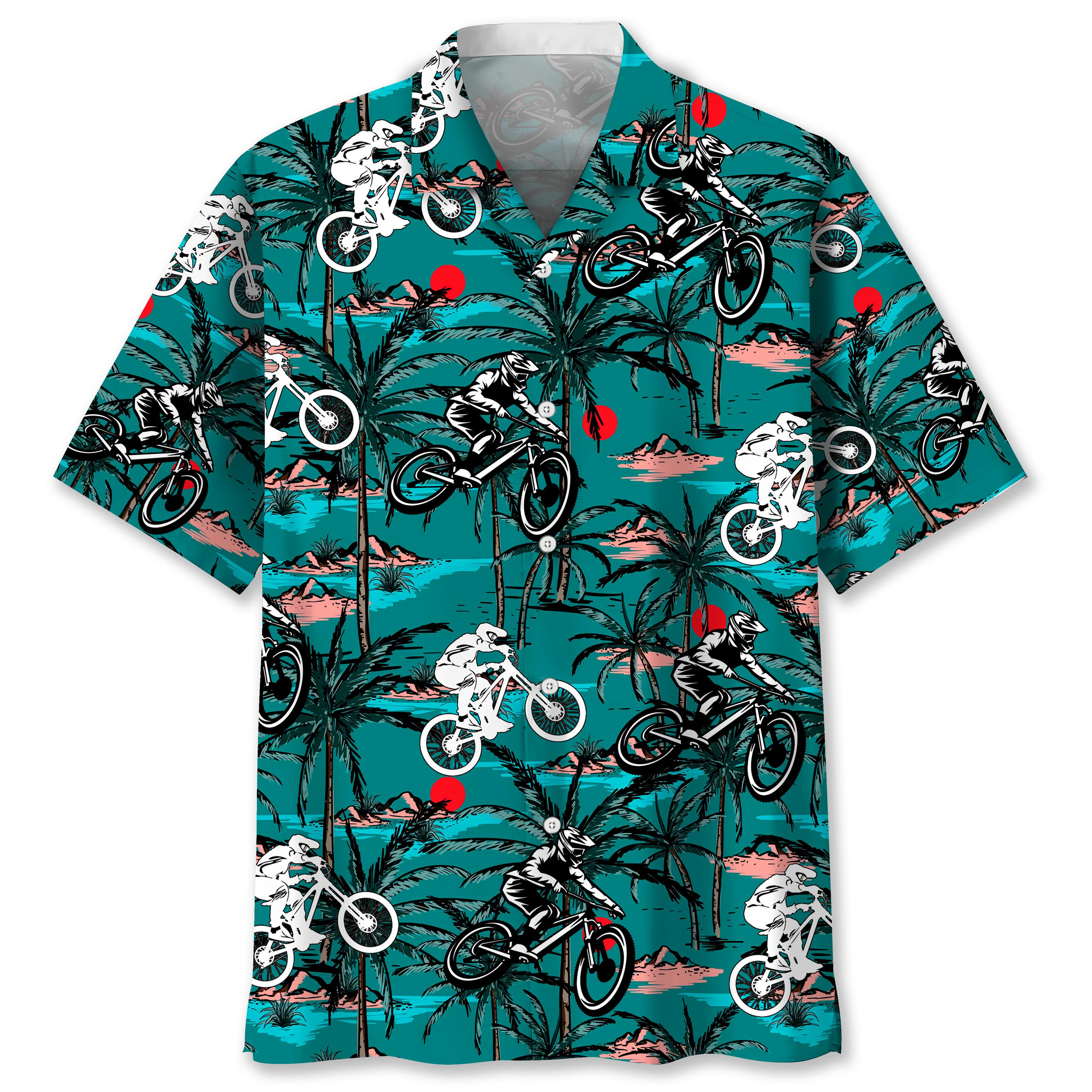 Mountain Bike Vintage Hawaii Shirt Ha60063