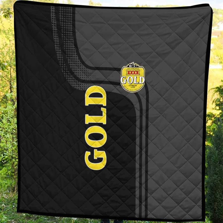 XXXX Gold Best Design Ever In Gray Personalized Custom 3D Full Print Blanket