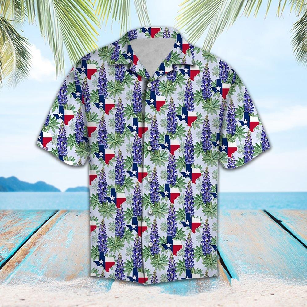 Texas Bluebonnet Hawaiian Shirt Short Sleeve Summer Birthday Gifts Ha105101