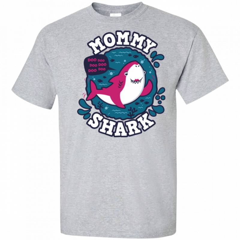 Shark Family trazo – Mommy Tall T-Shirt