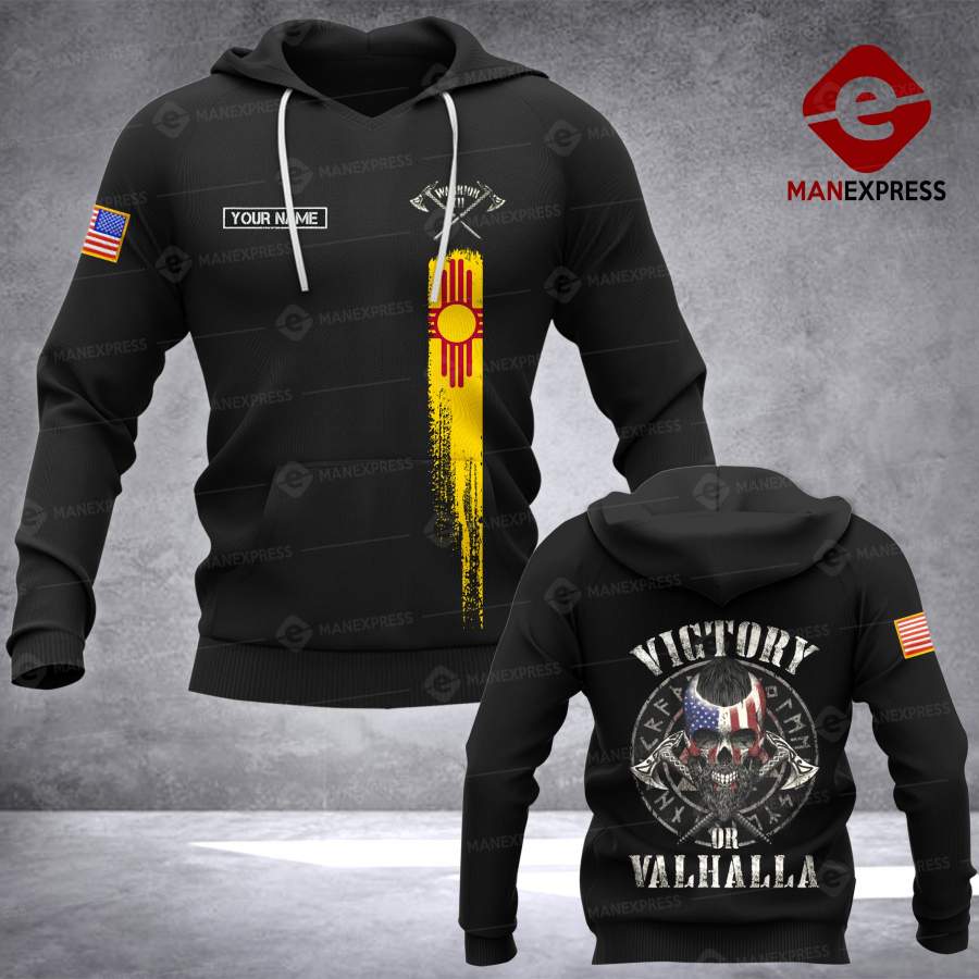 VH CUSTOMIZE New Mexico viking HOODIE 3D ALL OVER PRINT 0212 HMD