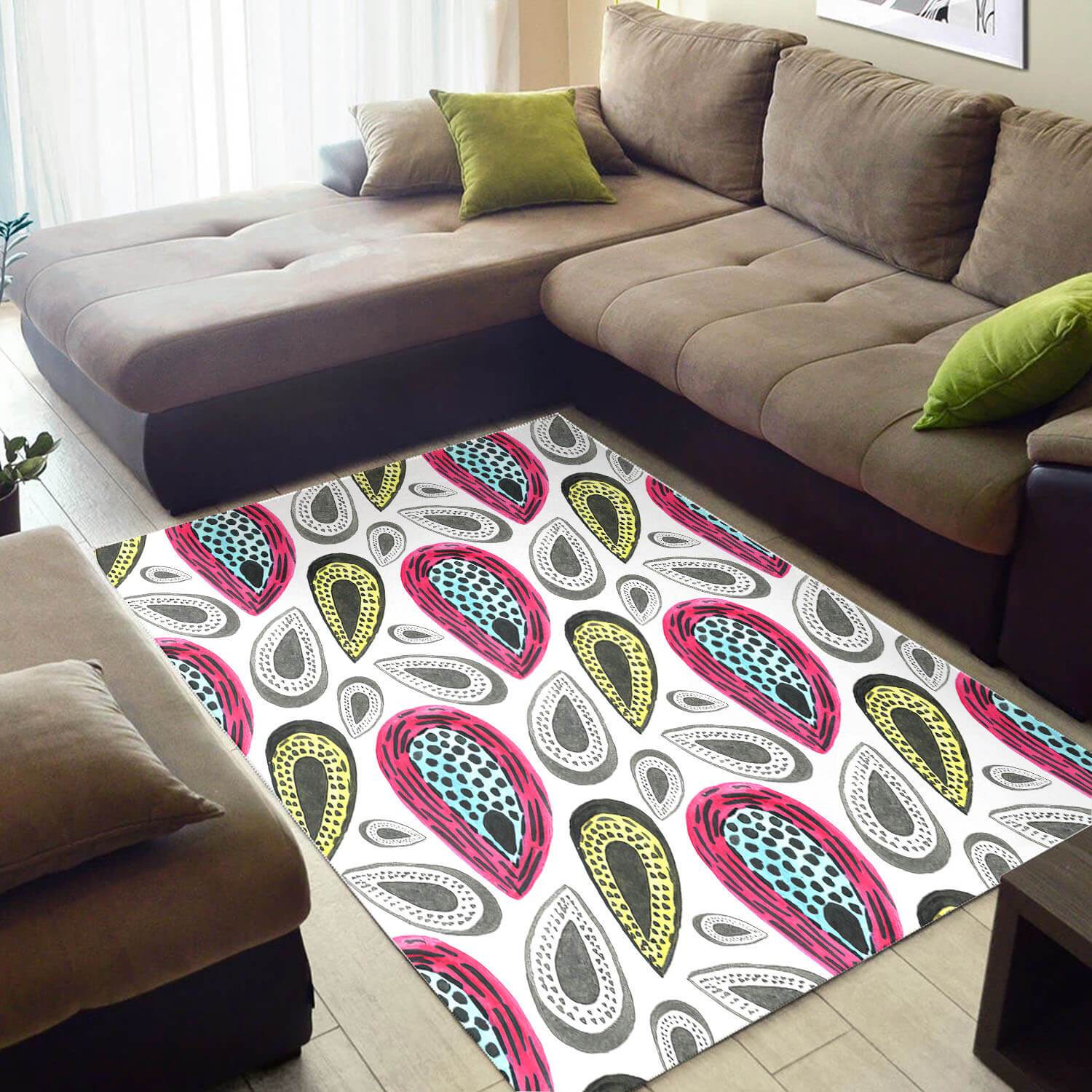 Cool African American Rug Attractive Afro American Afrocentric Pattern Art African Large Rug African Inspired Living Room WBG3309