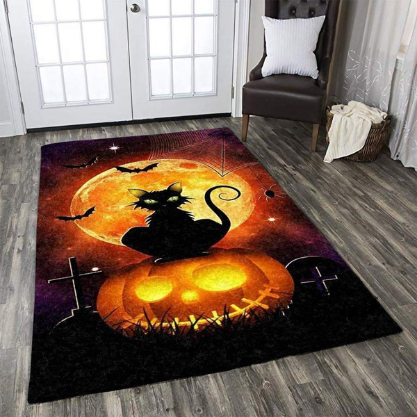 Cat Halloween Rug RCDD81F38018