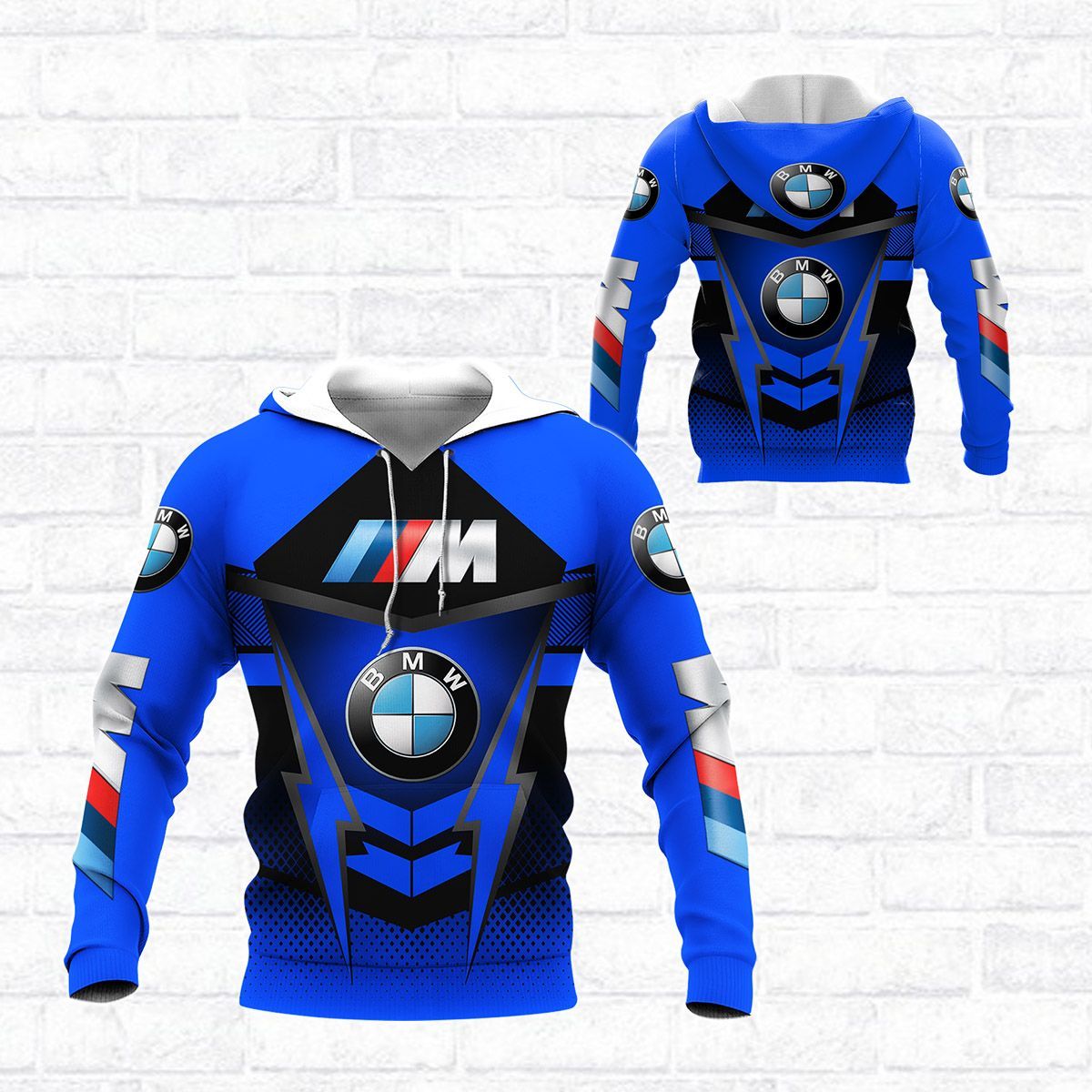 3D All Over Printed Bmw  Shirts Ver2 (Blue)