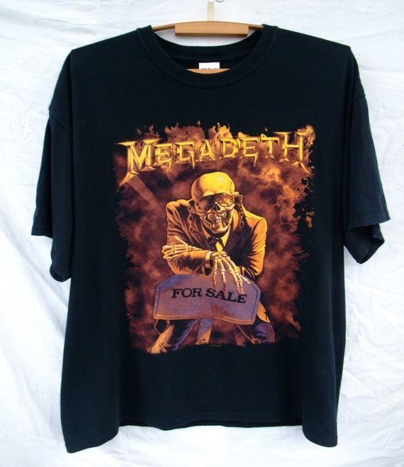 Shirt Megadeth Peace Sells But Who S Buying Black Iron Maiden Slayer Venom Motorhead Black Sabbath Ac Dc Metallica Nirvana Shirt