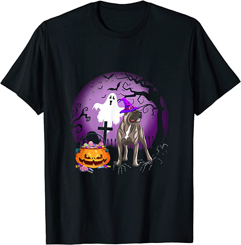 Cane Corso Dog Candy Pumpkin Halloween Lover T-Shirt