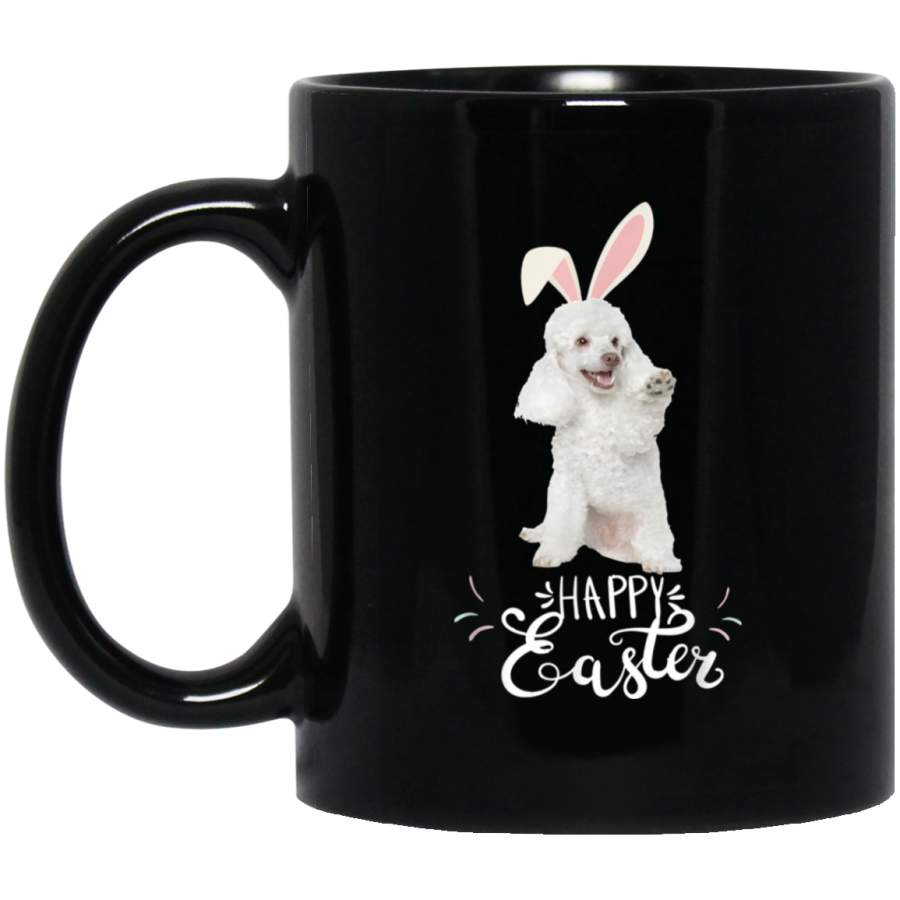 Poodle Happy Easter Bunny Lovers Gift Mug