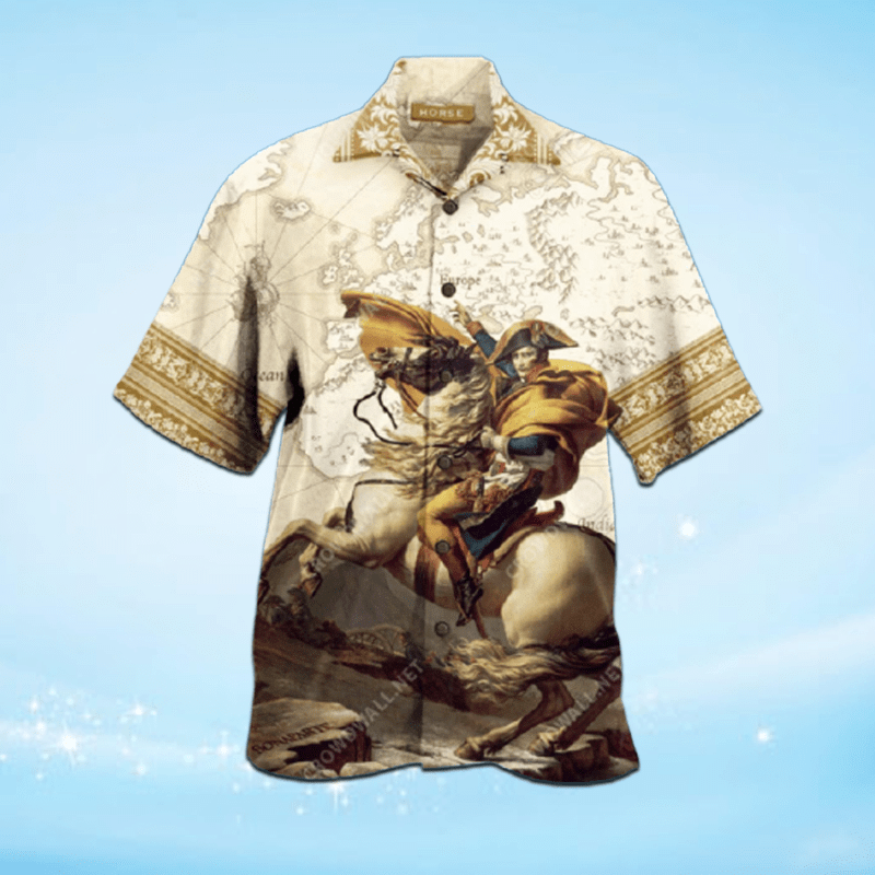 Shop From 1000 Unique Napoleon Rode The Horse Hawaii Unisex Aloha Shirts H Ha16954