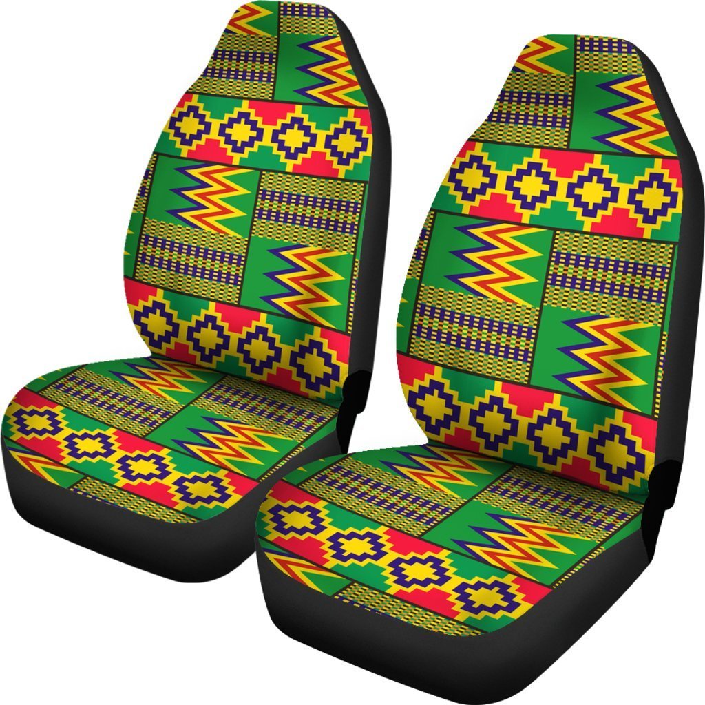 Greek Life Car Seat Covers – Reggae Golden Kente