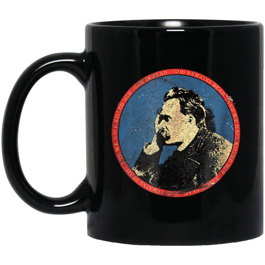 Vintage Philosophy Nihilism – Nietzsche Philosopher 11 oz Mug