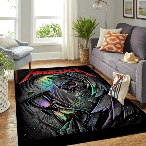 ZOKASTORE™  Metallica Father Time Rug – MTS010