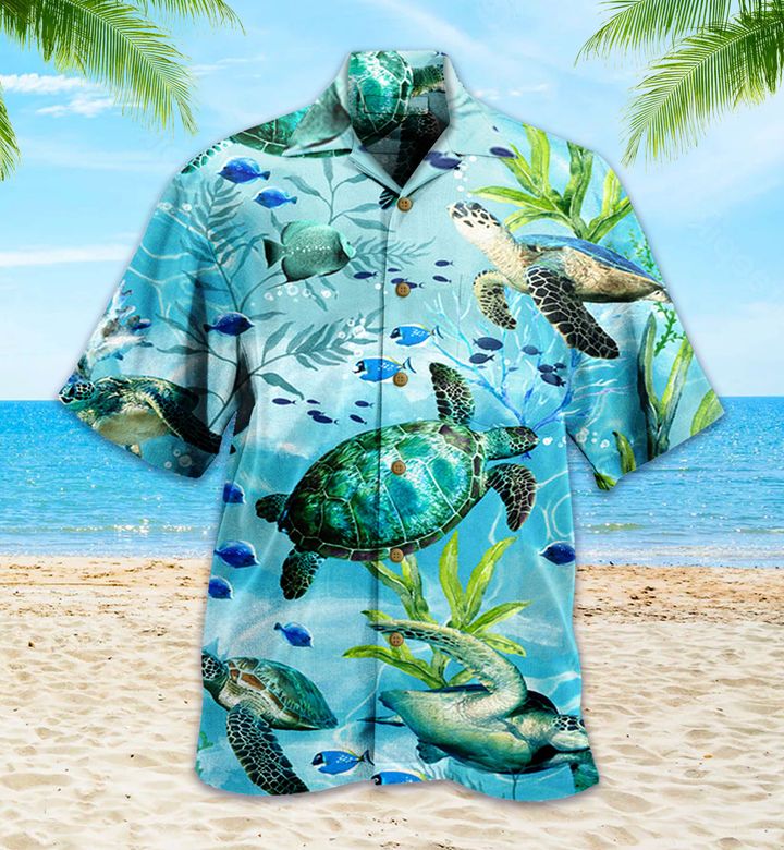 Sea Turtle Green Hawaii Shirt Ha104696