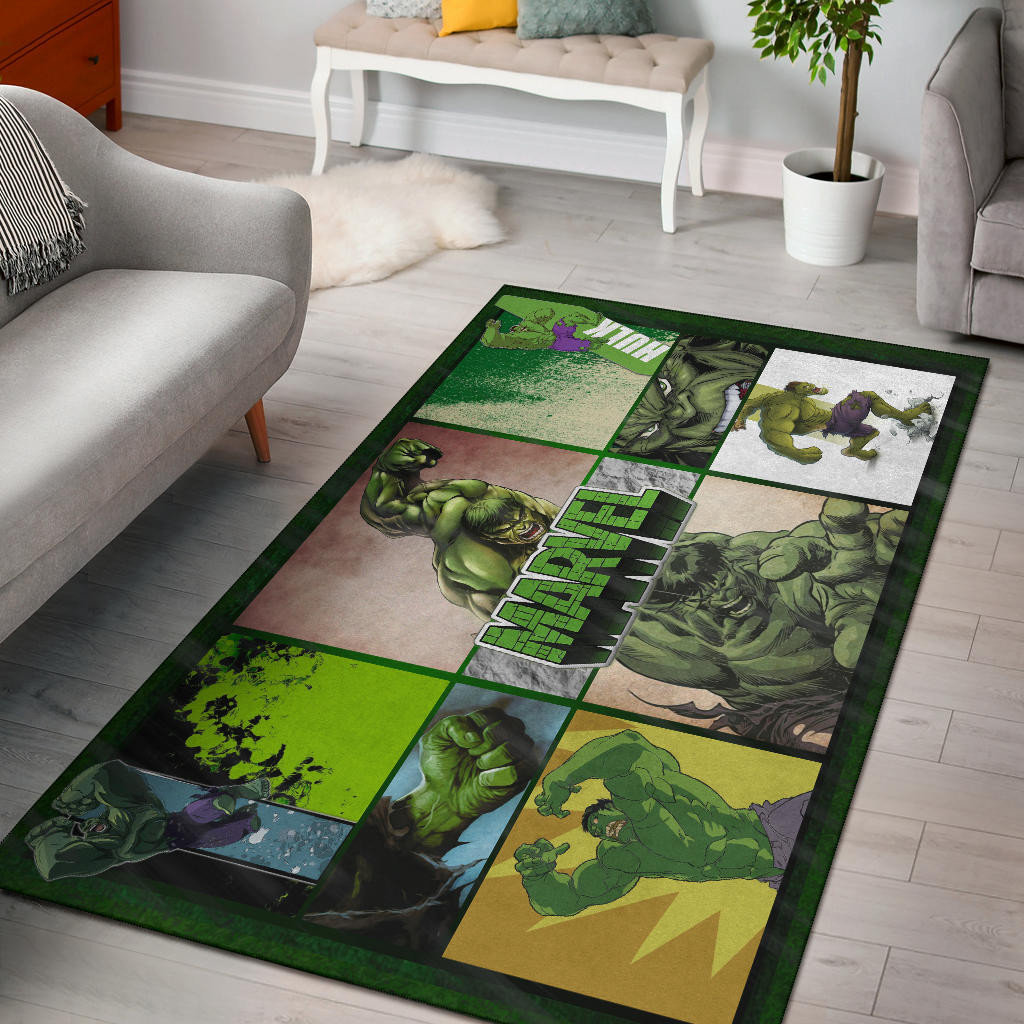 Angry Hulk Swamp Thing Area Rug Movie Home Decor Custom For Fans Nt041902