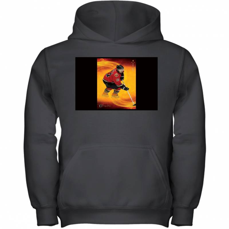 International Jarome Iginla Calgary Flames Youth Hoodie