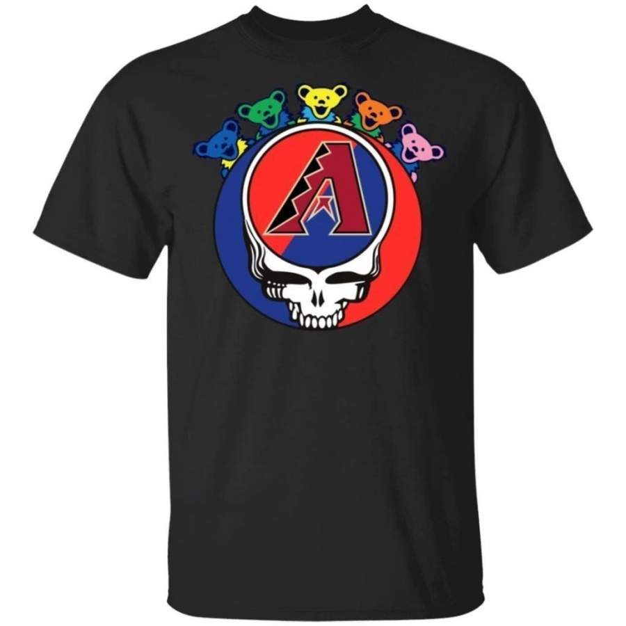 The Grateful Dead Mixed Arizona Diamondbacks T-Shirt For Fans PT06